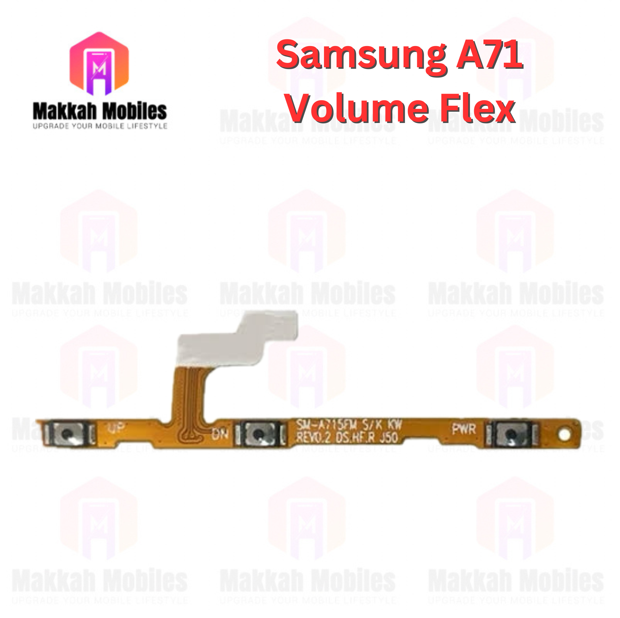 Samsung A71 Volume Button Flex Power On Off Strip Replacement