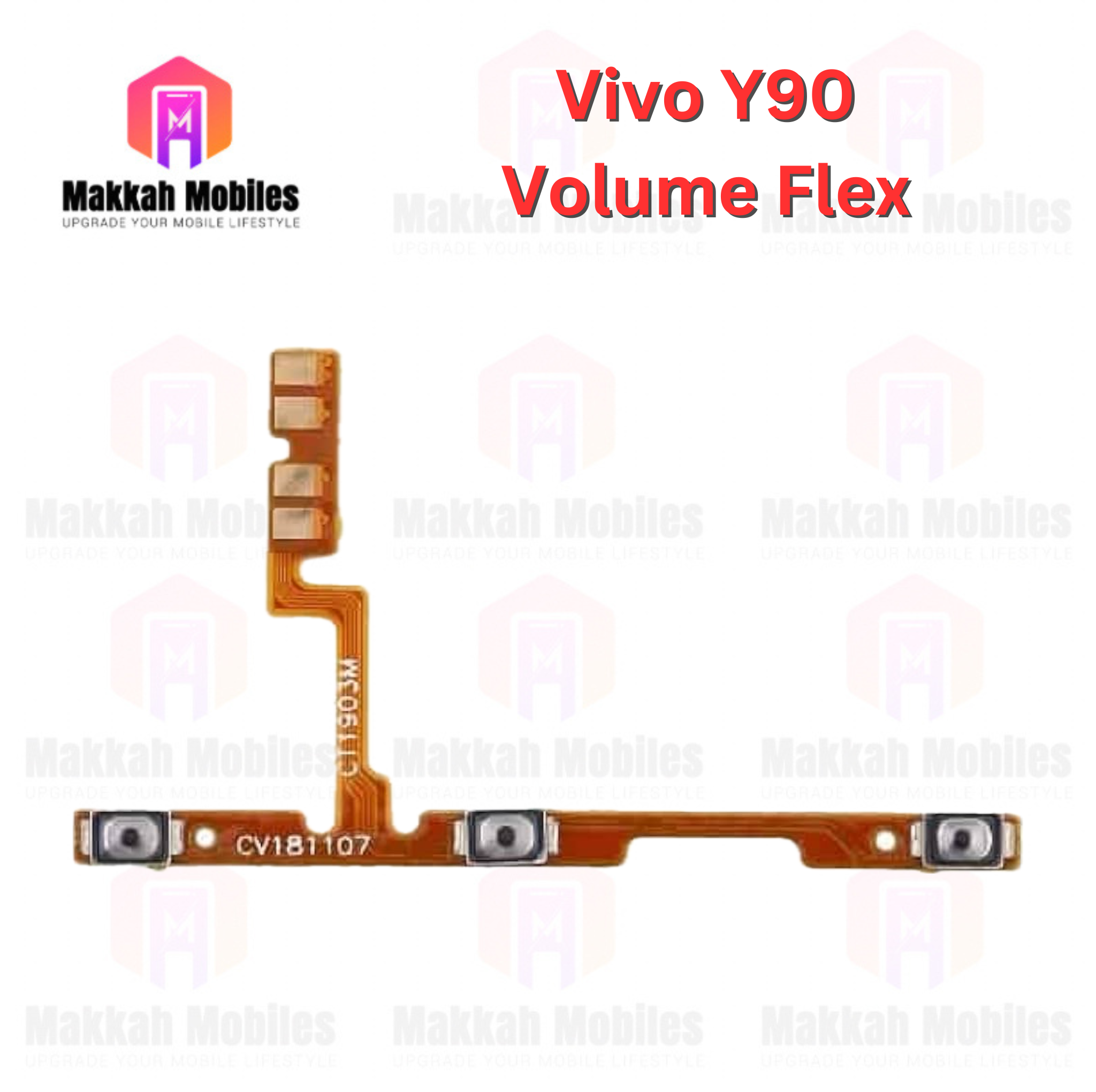 Vivo Y90 Volume Button Flex Power On Off Strip Replacement