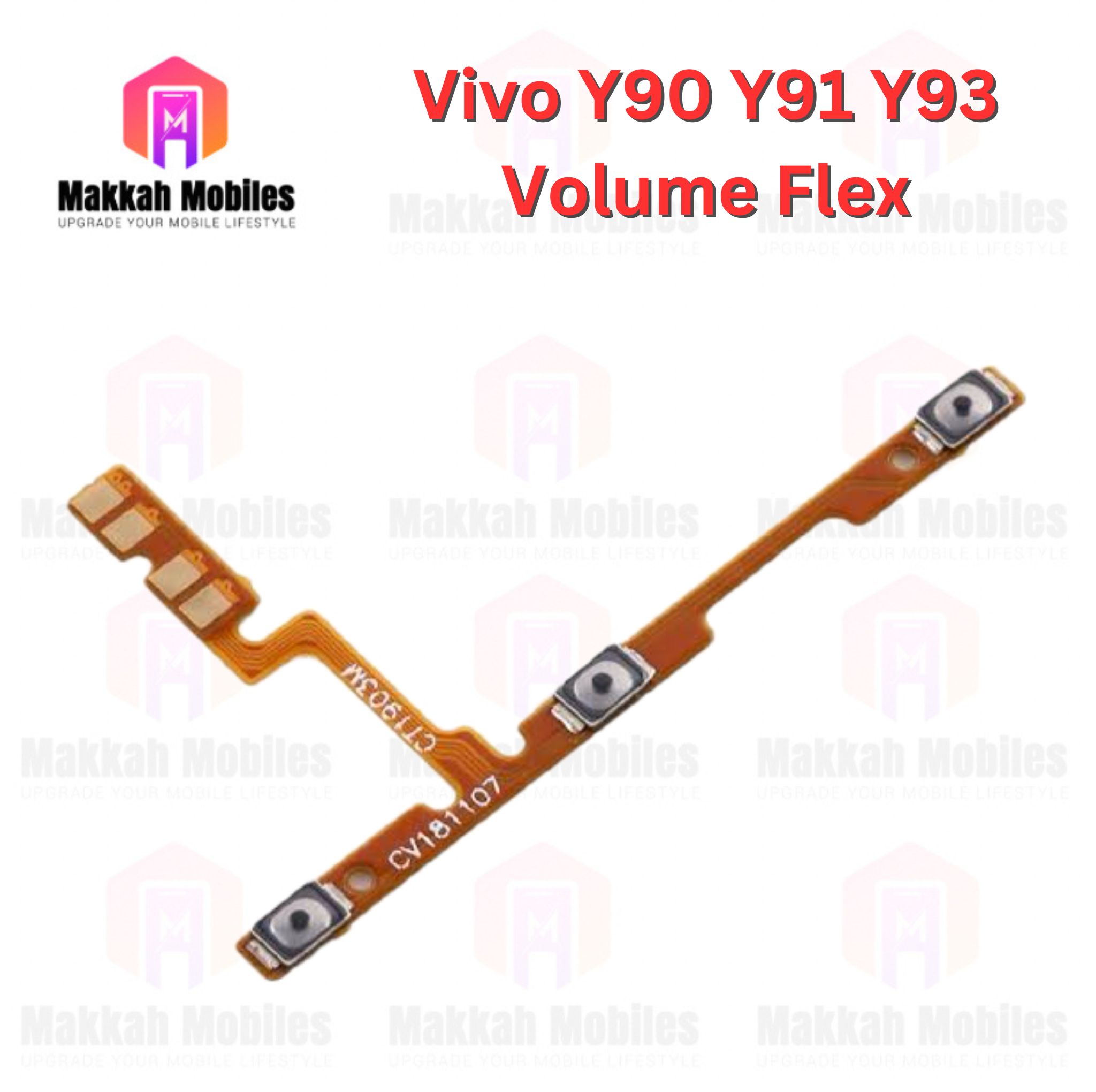 Vivo Y90 Y91 Y93 Volume Button Flex Power Button On Off Strip Replacement