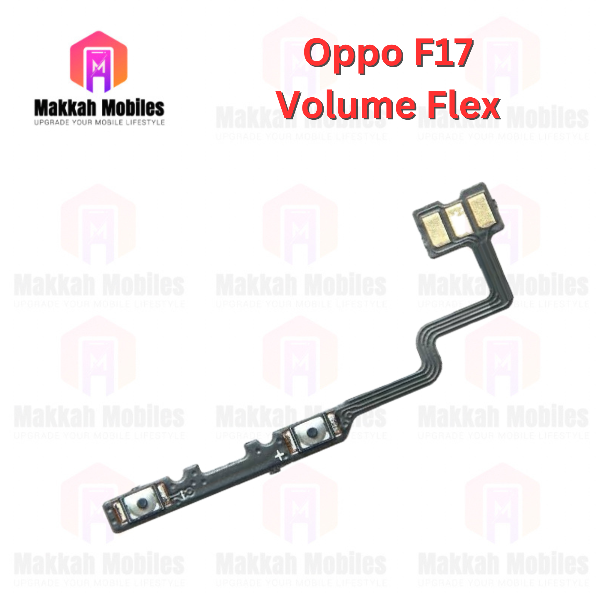 Oppo F17 Power Button On Off Strip Volume Button Flex Replacement