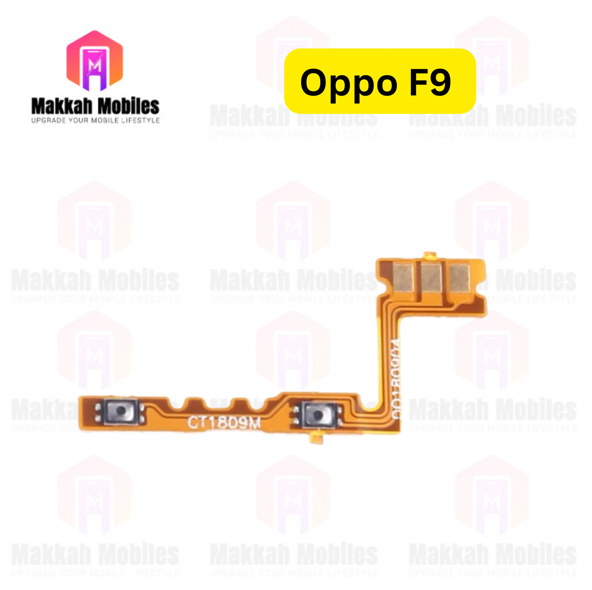 Oppo F9, F9 Pro Power Button On Off Strip Volume Flex