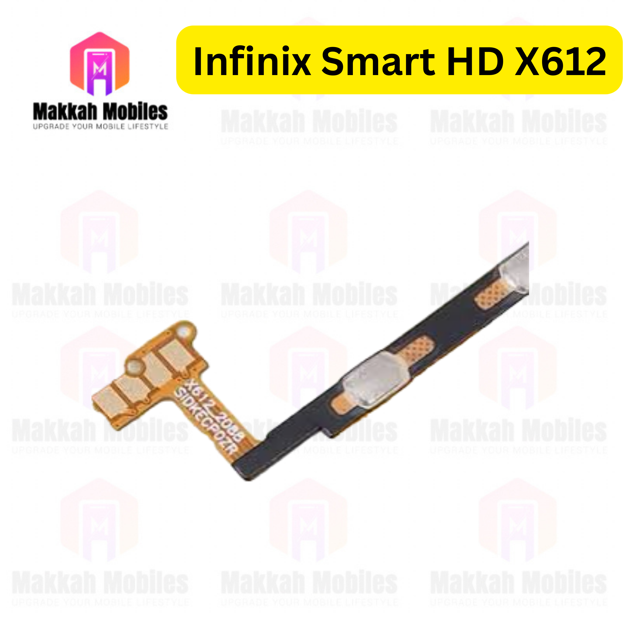 Infinix Smart HD X612 Power Button On Off Strip Volume Flex Button Replacement