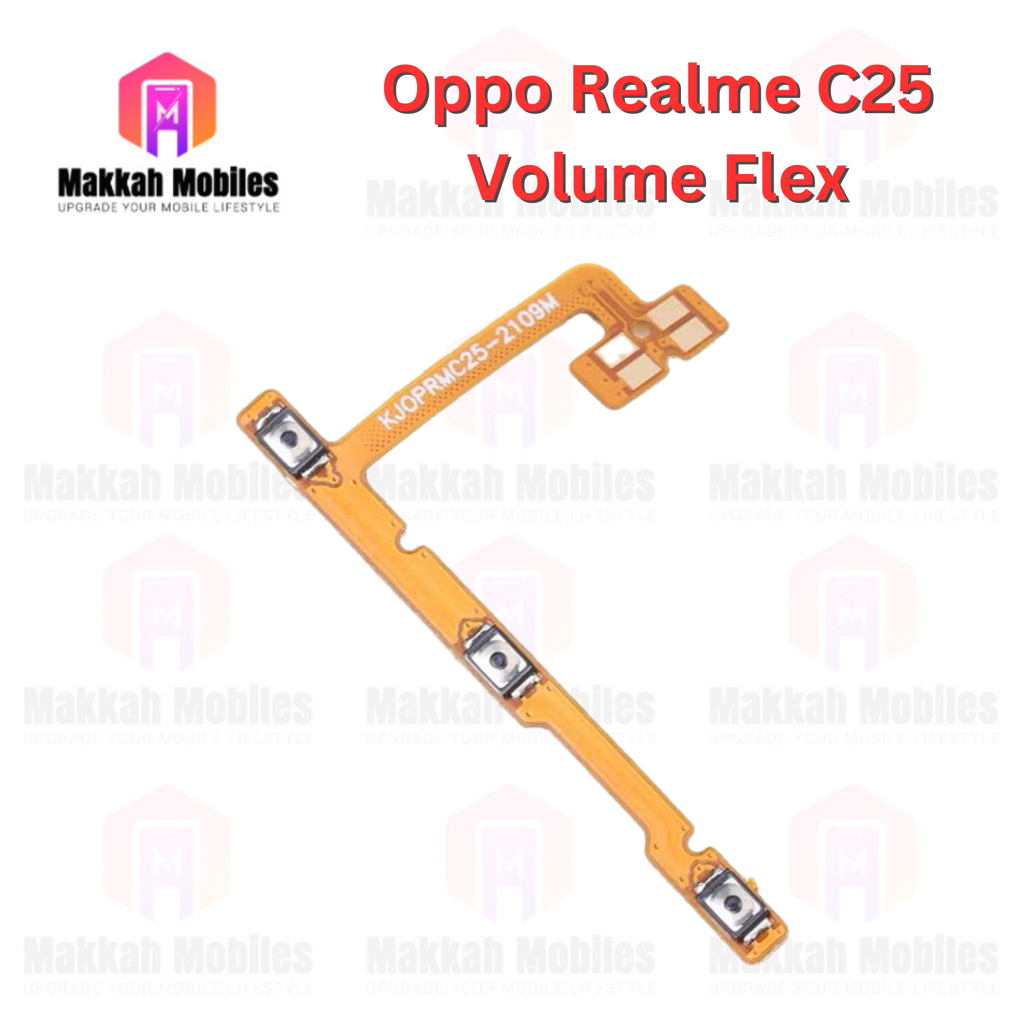 Oppo Realme C25 Volume Button Flex Power On Off Strip Replacement