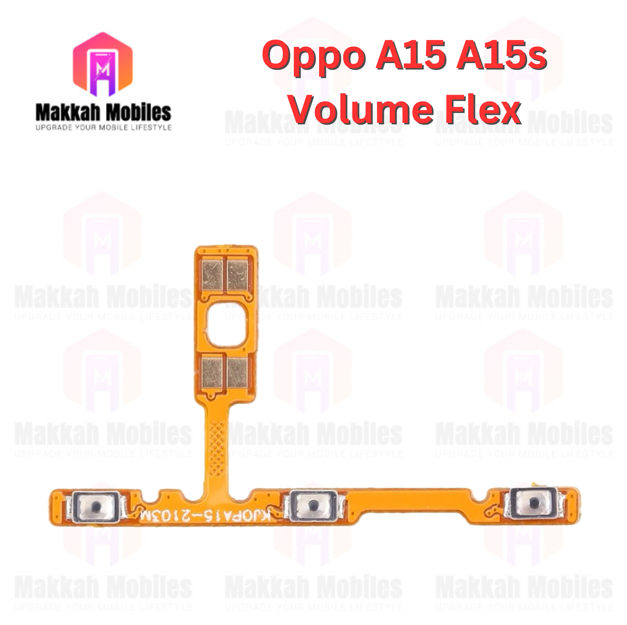 Oppo A15 A15s Power Button On Off strip Volume Flex Replacement