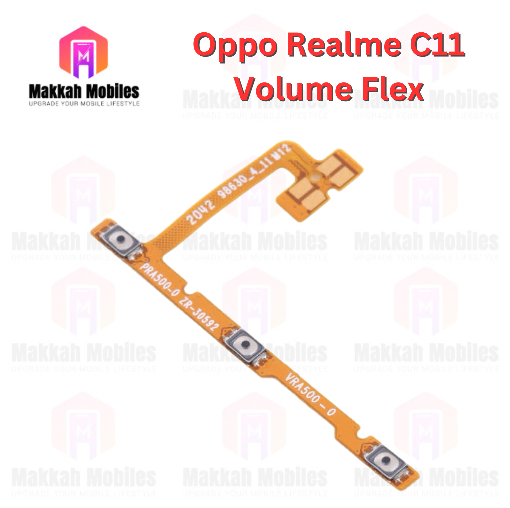 Oppo Realme C11 Volume Button Flex Power On Off Strip Replacement