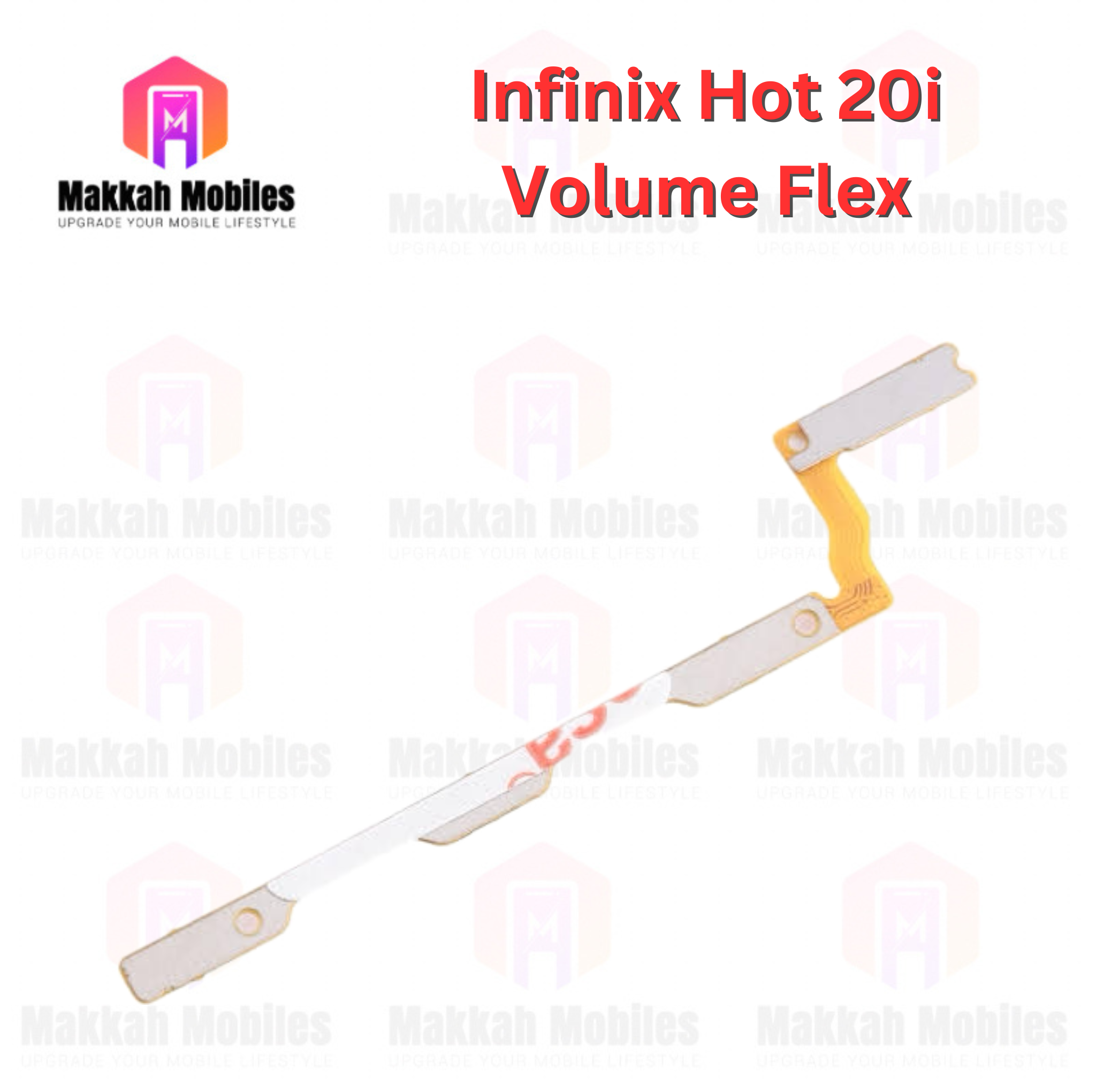 Infinix Hot 20i Volume Button Flex Power On Off Strip Replacement