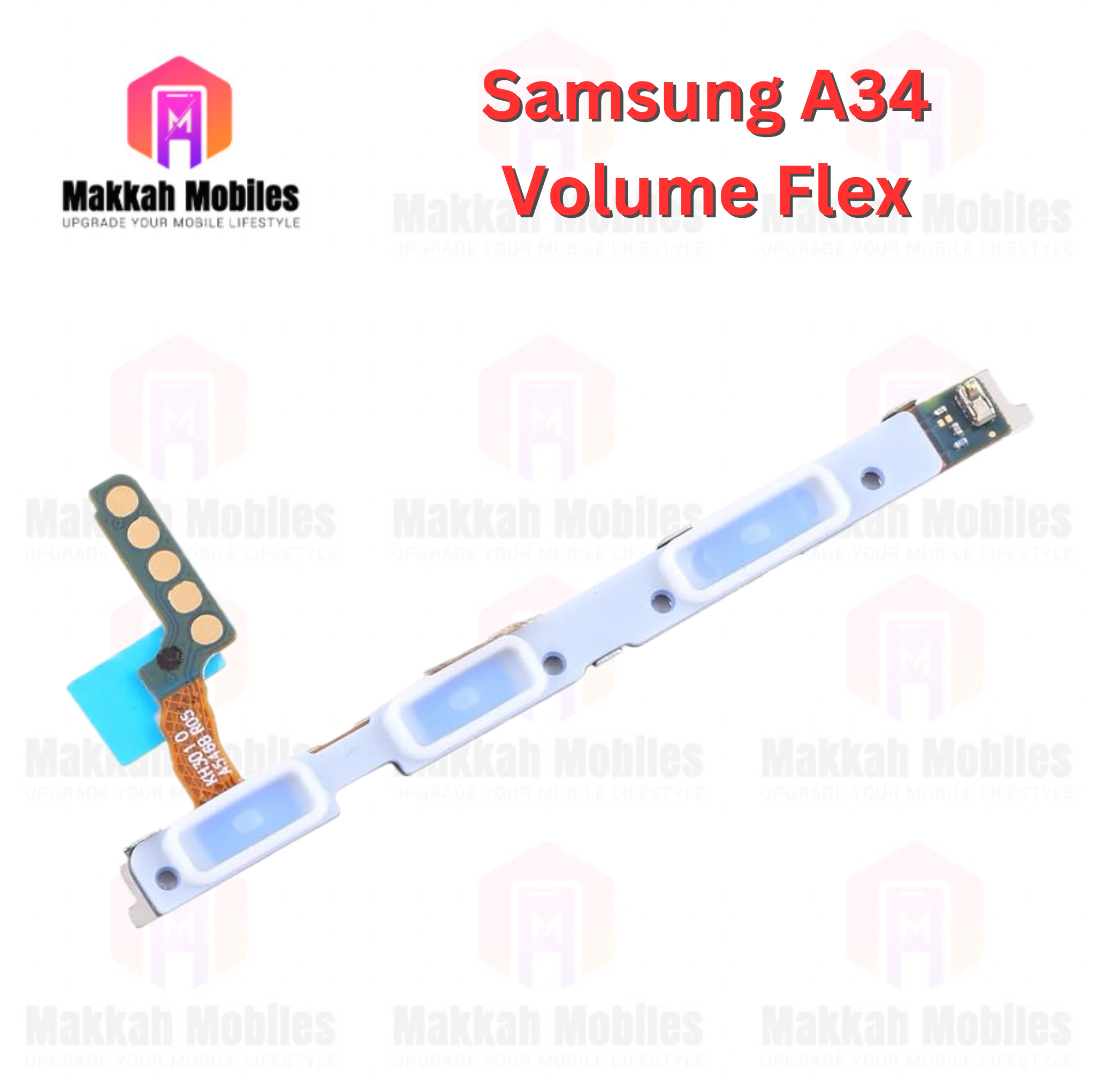 Samsung A34 Volume Button Flex Power On Off Strip Replacement