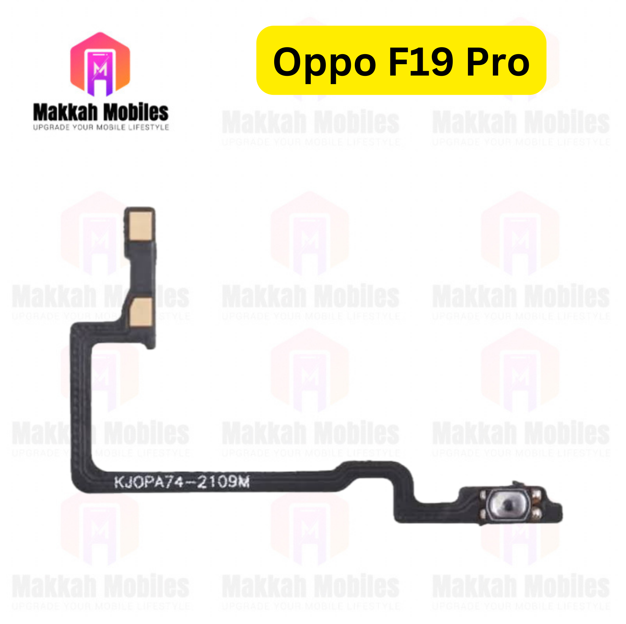 Oppo F19 Pro On Off Strip Volume Button Flex Replacement