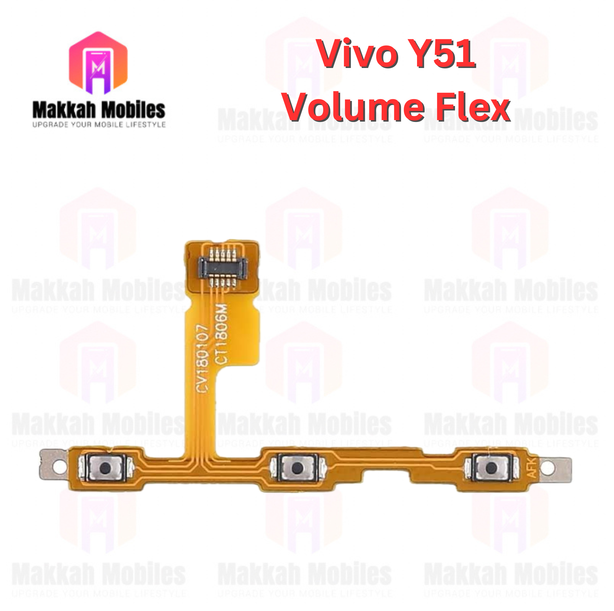 Vivo Y51 Volume Button Flex Power Button Strip Replacement