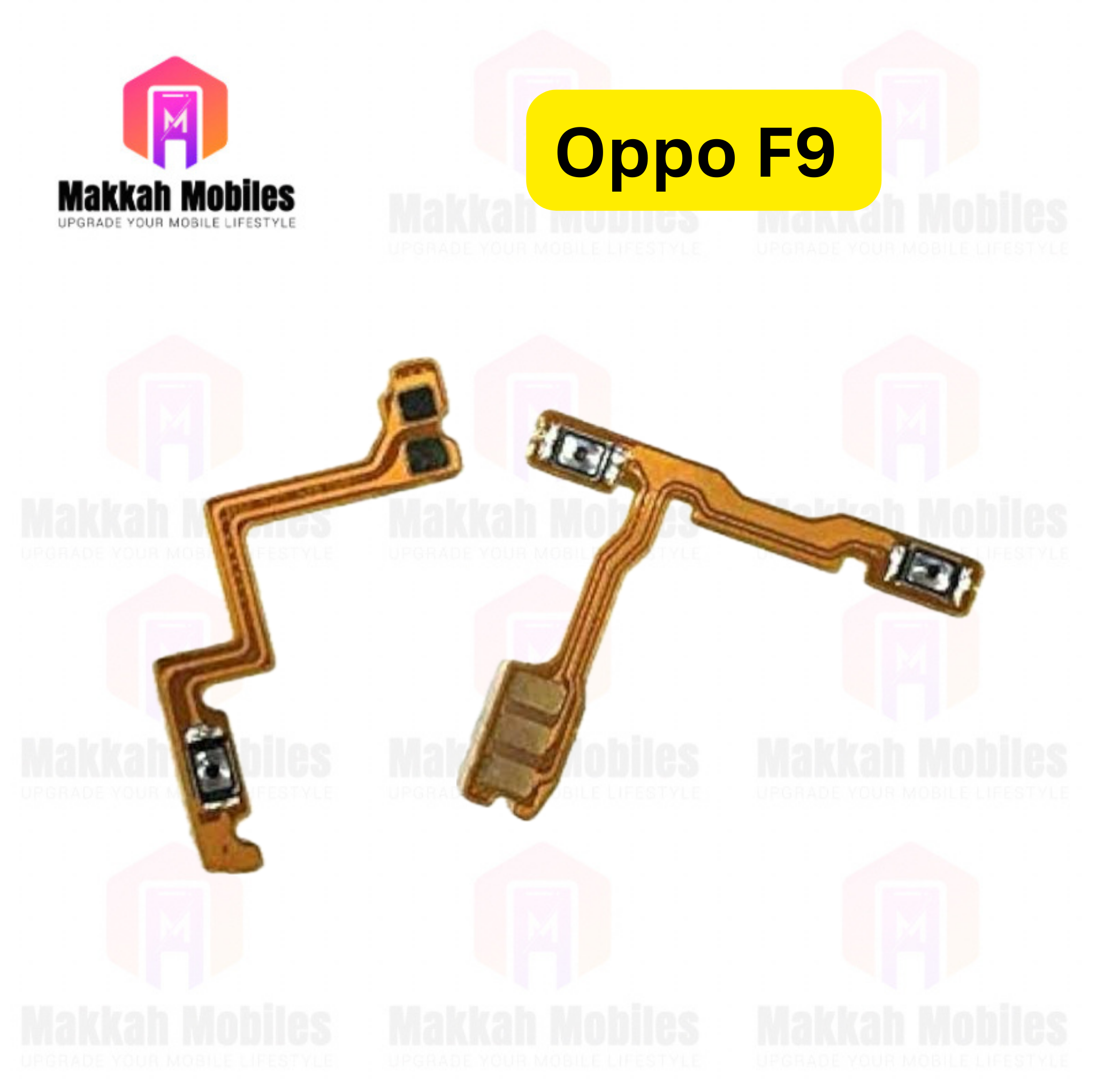 Oppo F9, F9 Pro Power Button On Off Strip Volume Flex