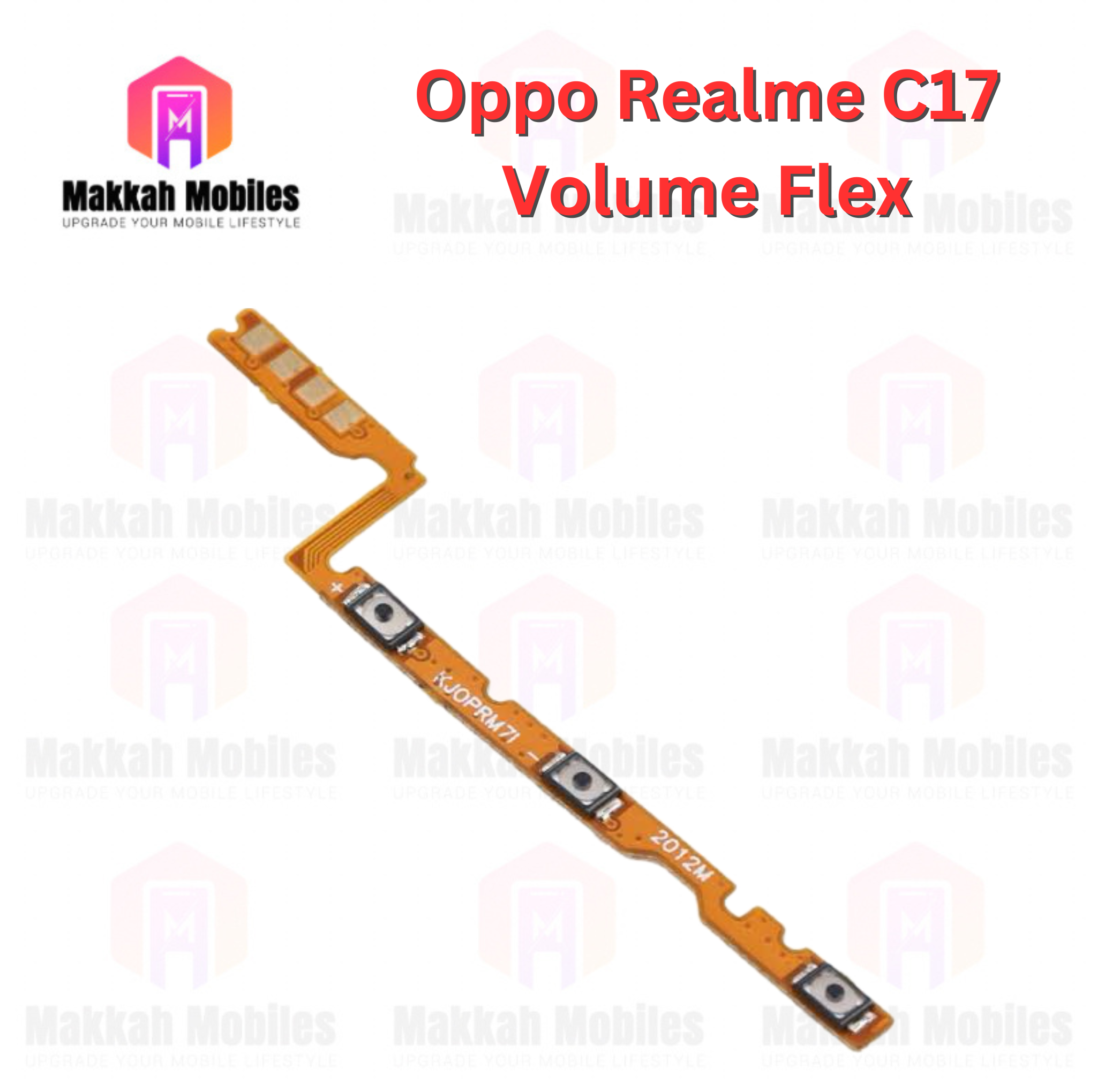 Oppo Realme C17 Volume Button Flex Power On Off Strip Replacement