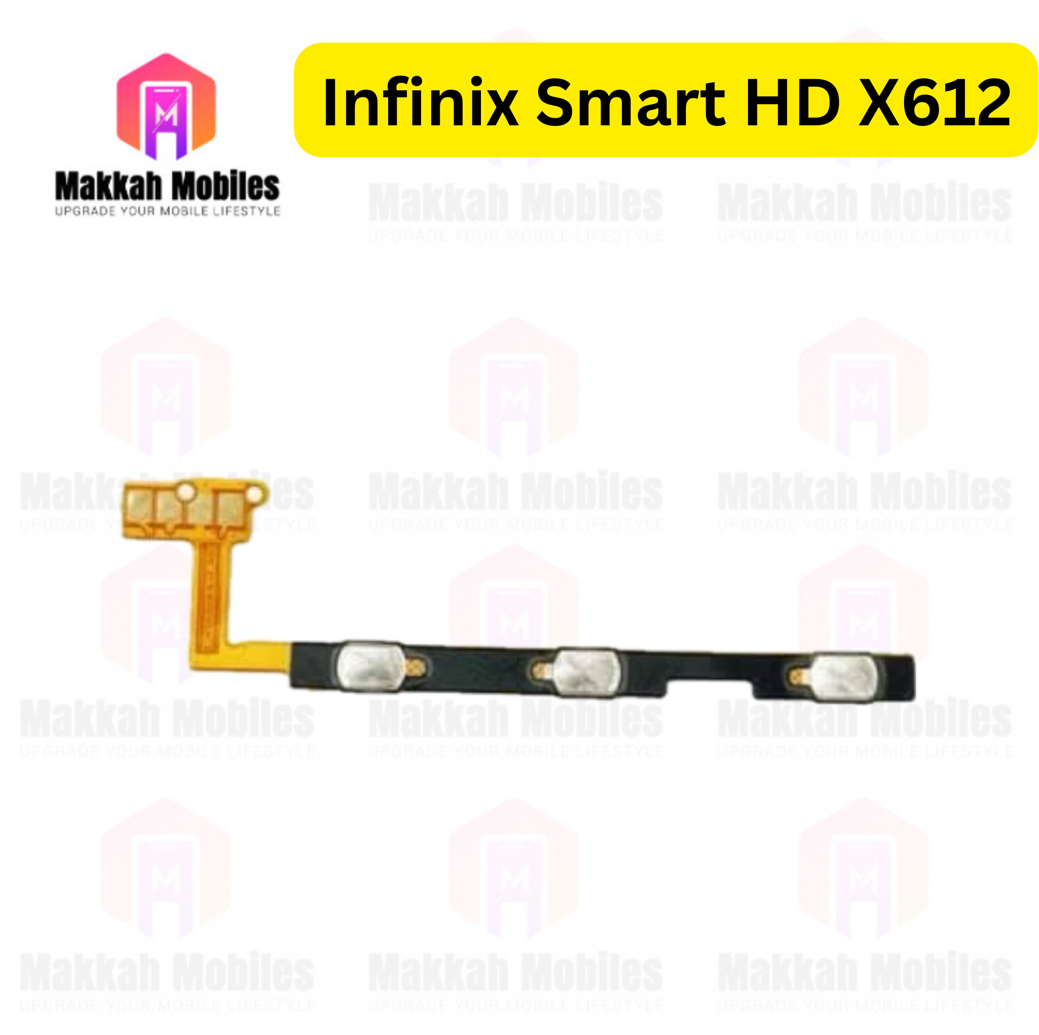 Infinix Smart HD X612 Power Button On Off Strip Volume Flex Button Replacement