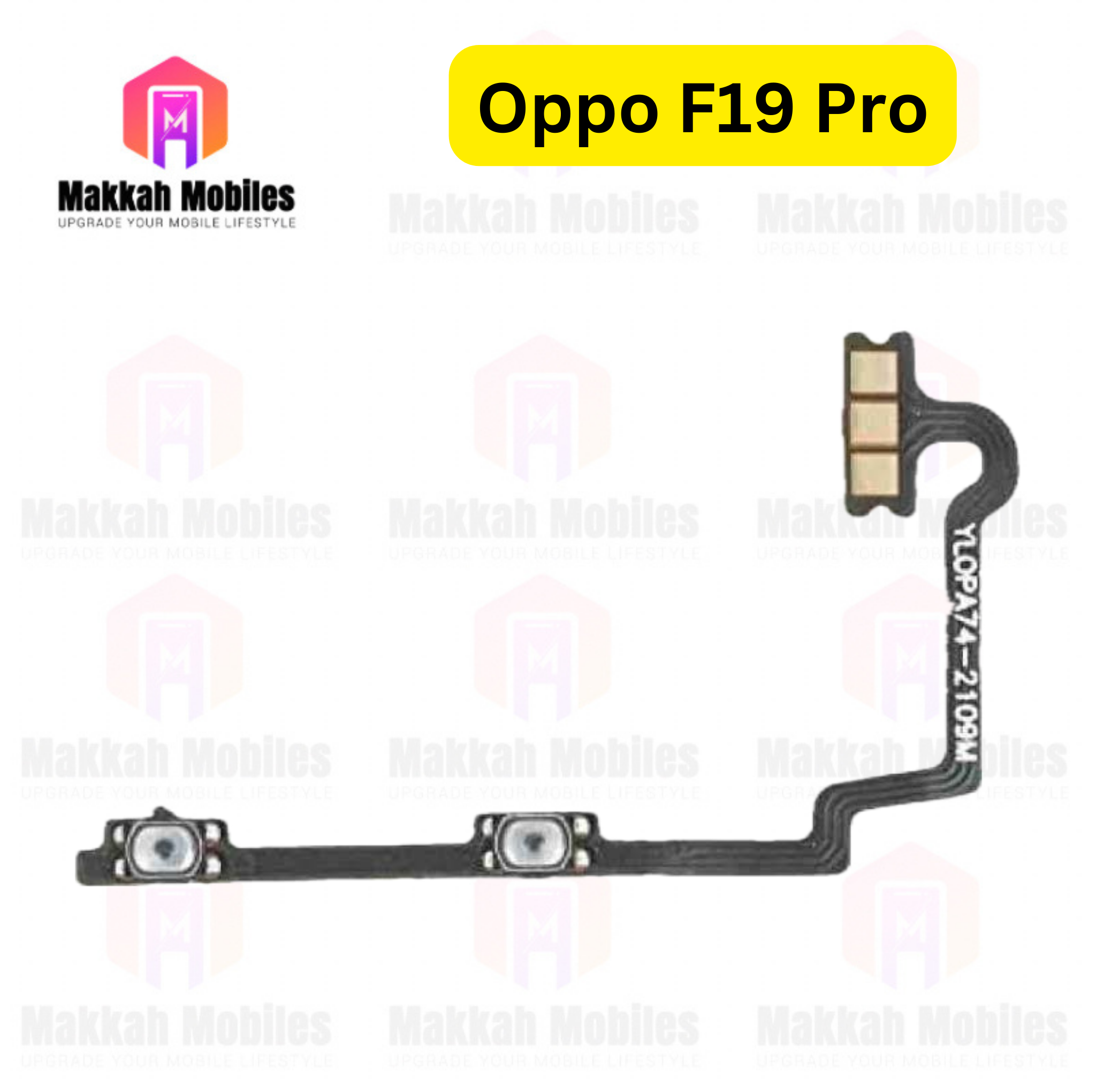 Oppo F19 Pro On Off Strip Volume Button Flex Replacement