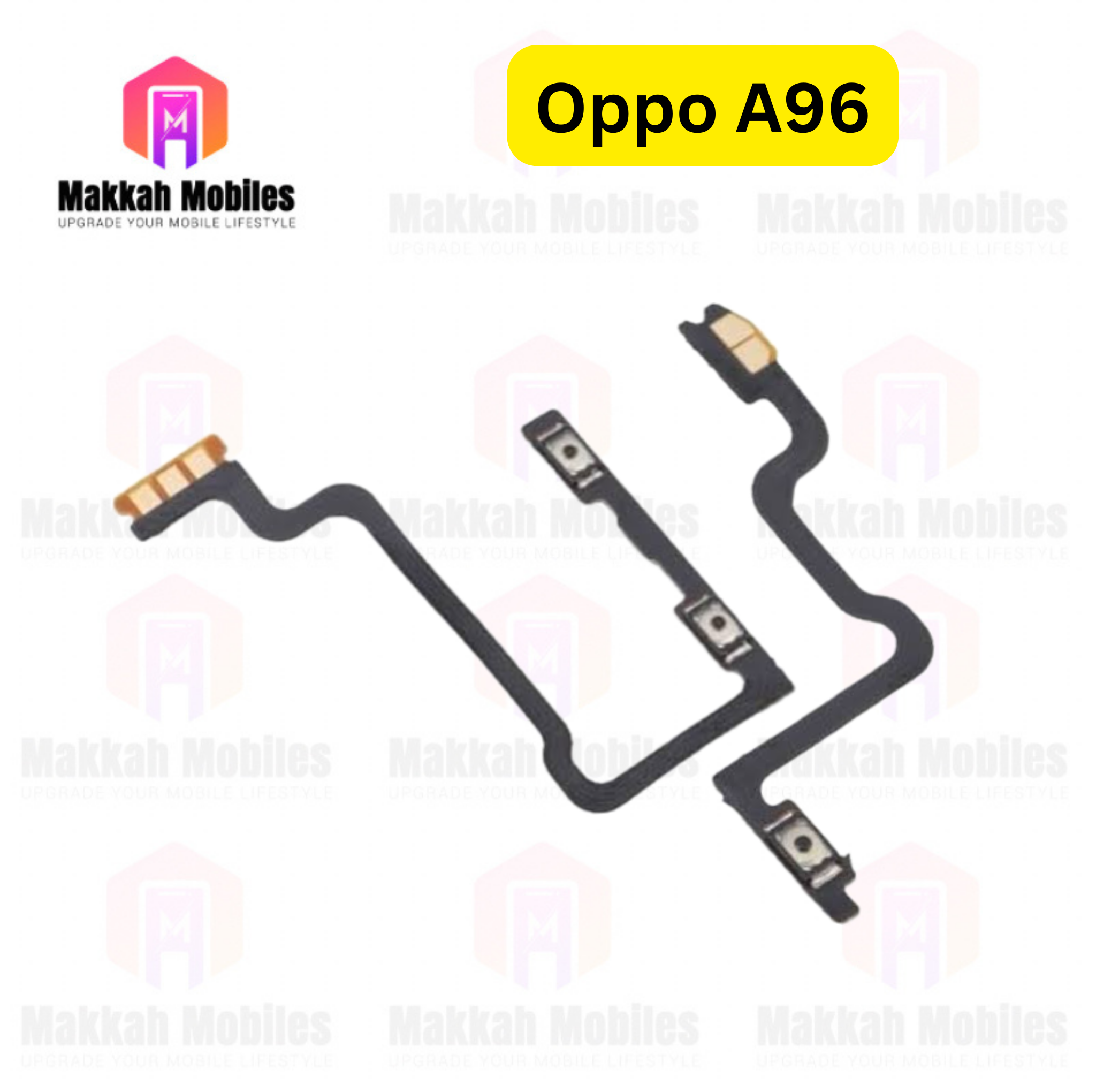 Oppo A96 Power Button On Off Strip Volume Button Flex Replacement