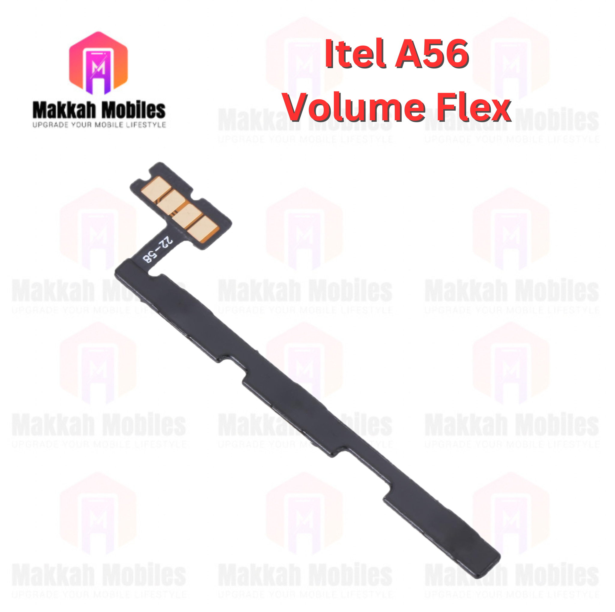 Itel A56 Volume Button Flex Power Button On Off Strip Replacement