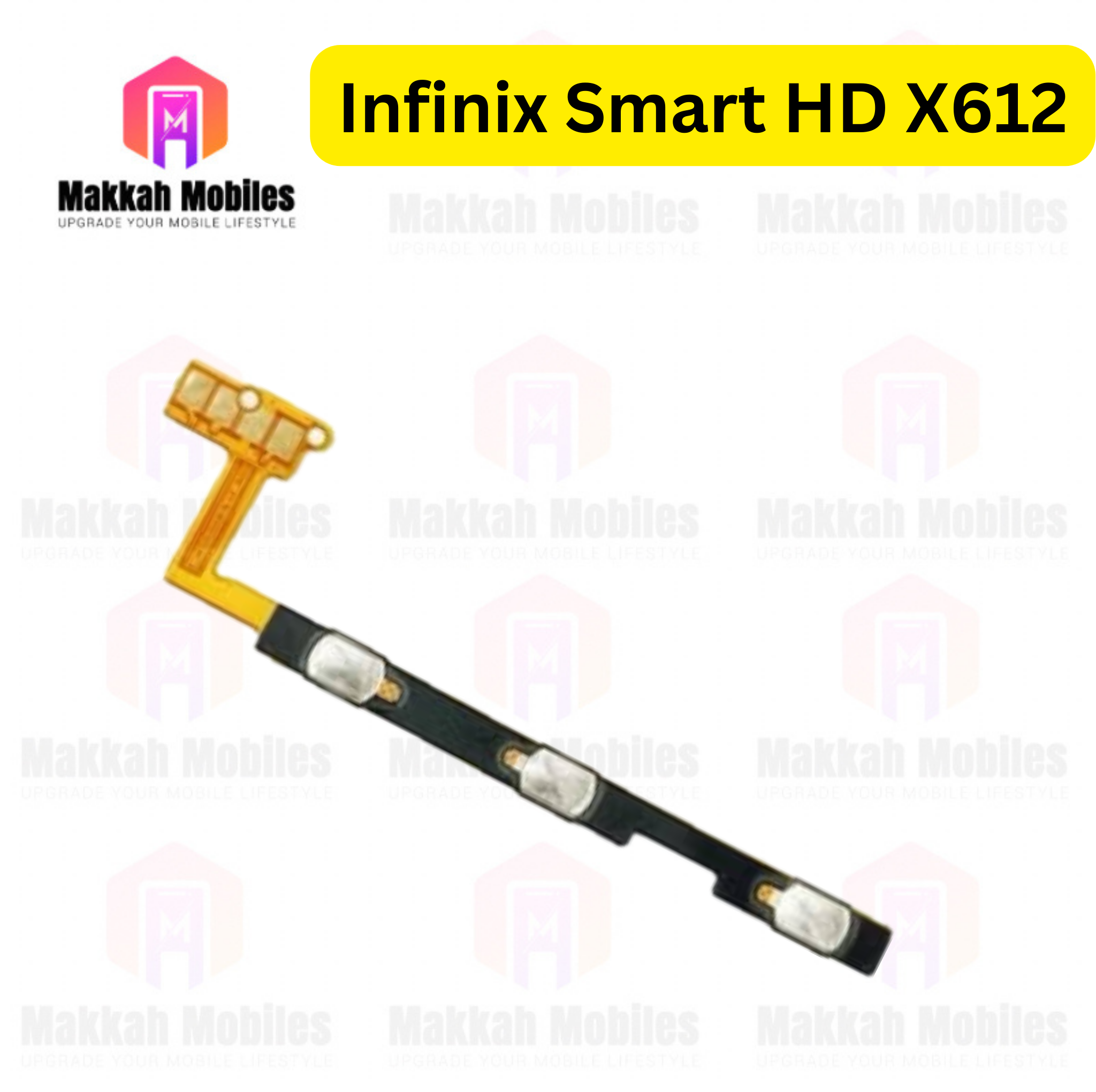 Infinix Smart HD X612 Power Button On Off Strip Volume Flex Button Replacement