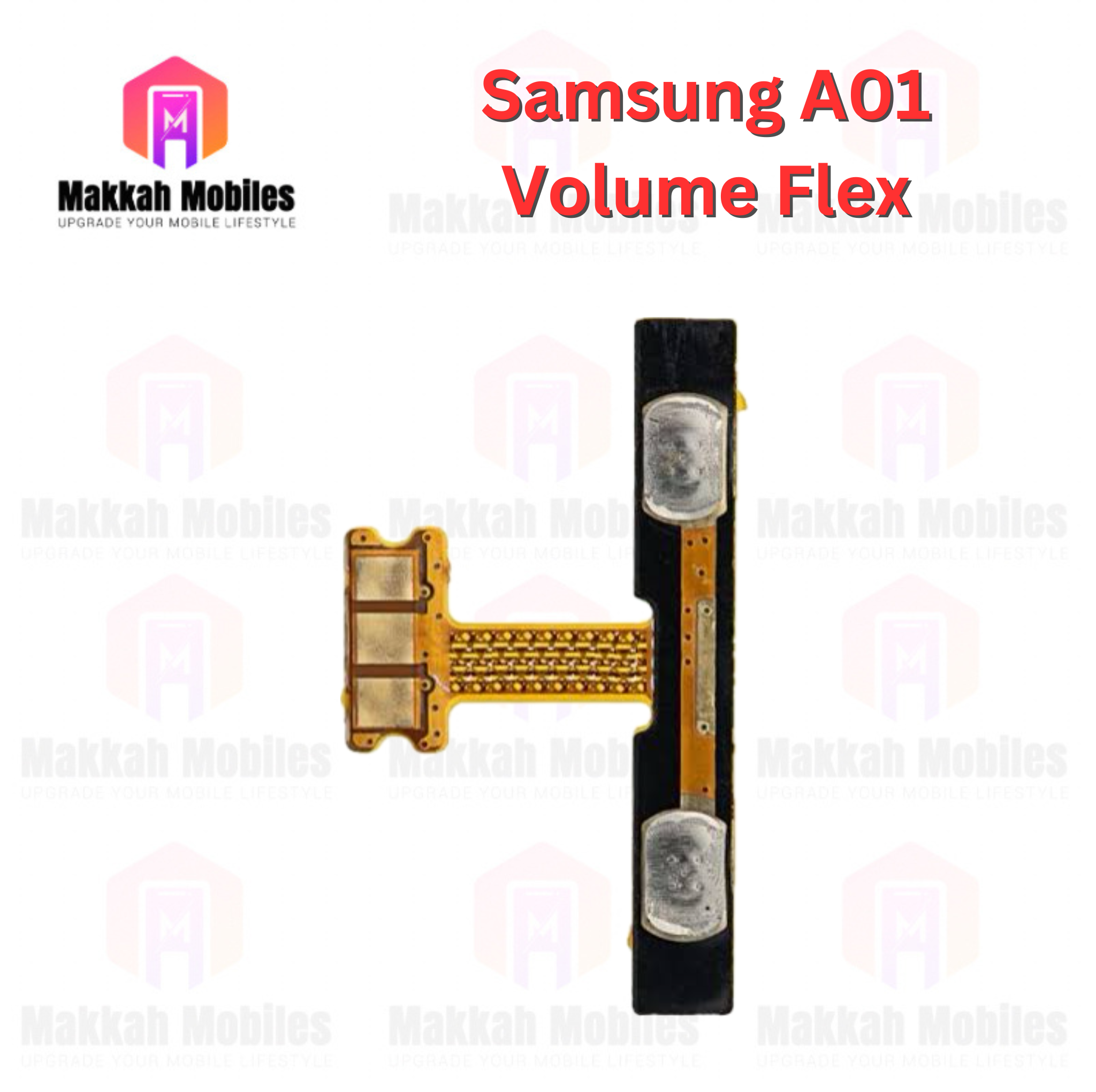 Samsung A01 Volume Button Flex Power On Off Strip Replacement