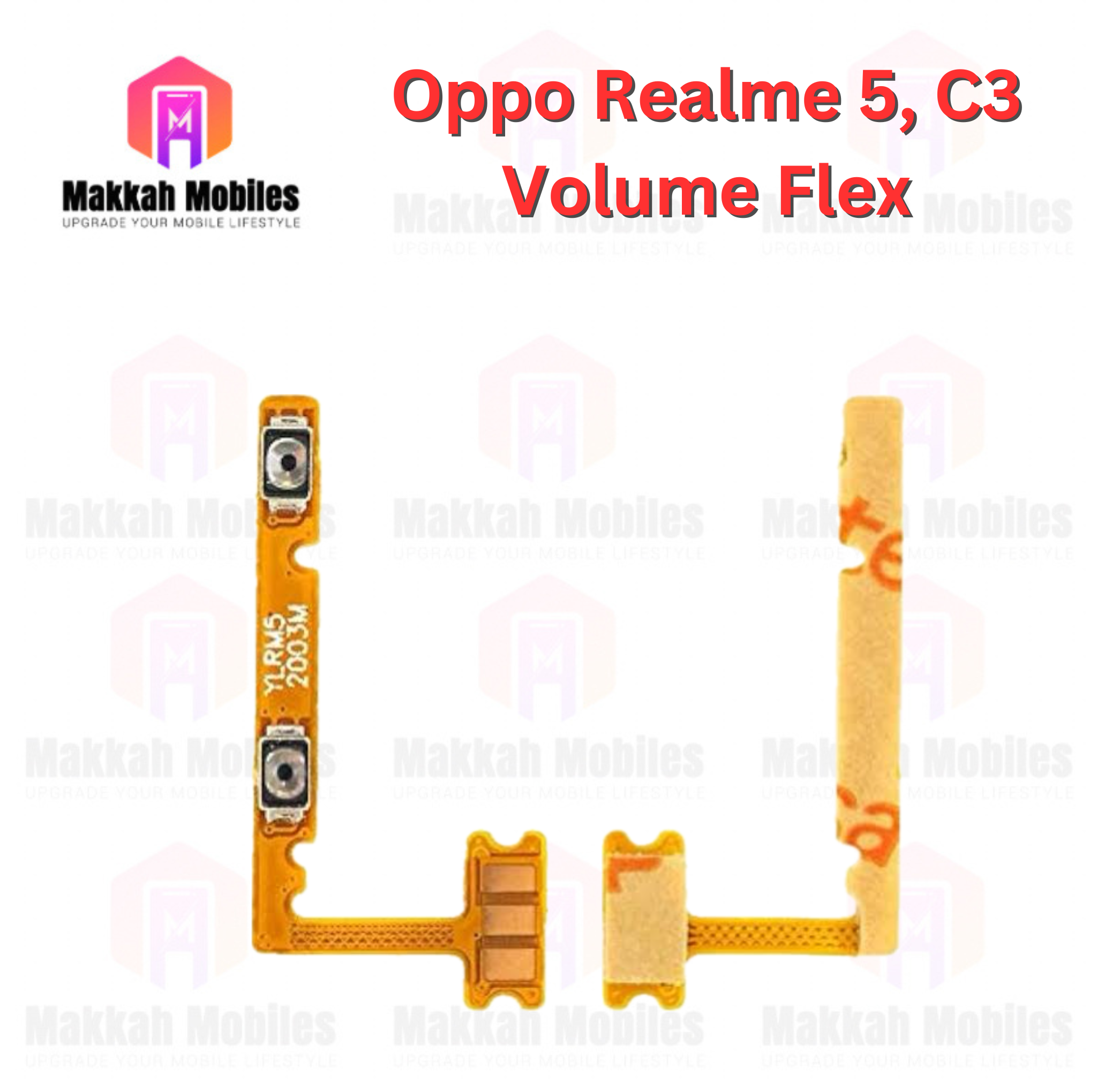 Oppo Realme 5, C3 Volume Button Power On Off Strip Replacement