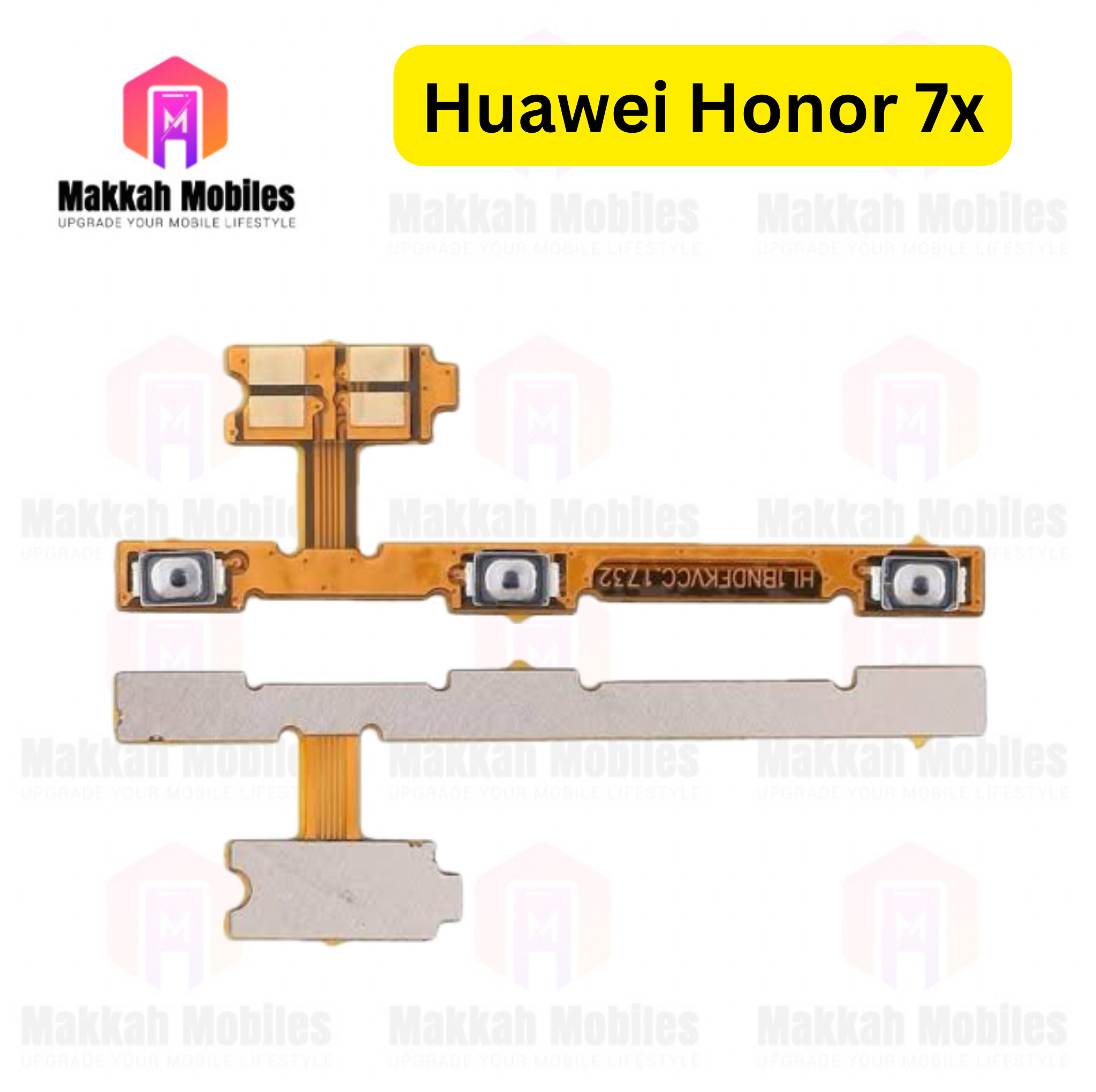 Huawei Honor 7x Power Button On Off Strip Volume Button Flex Replacement