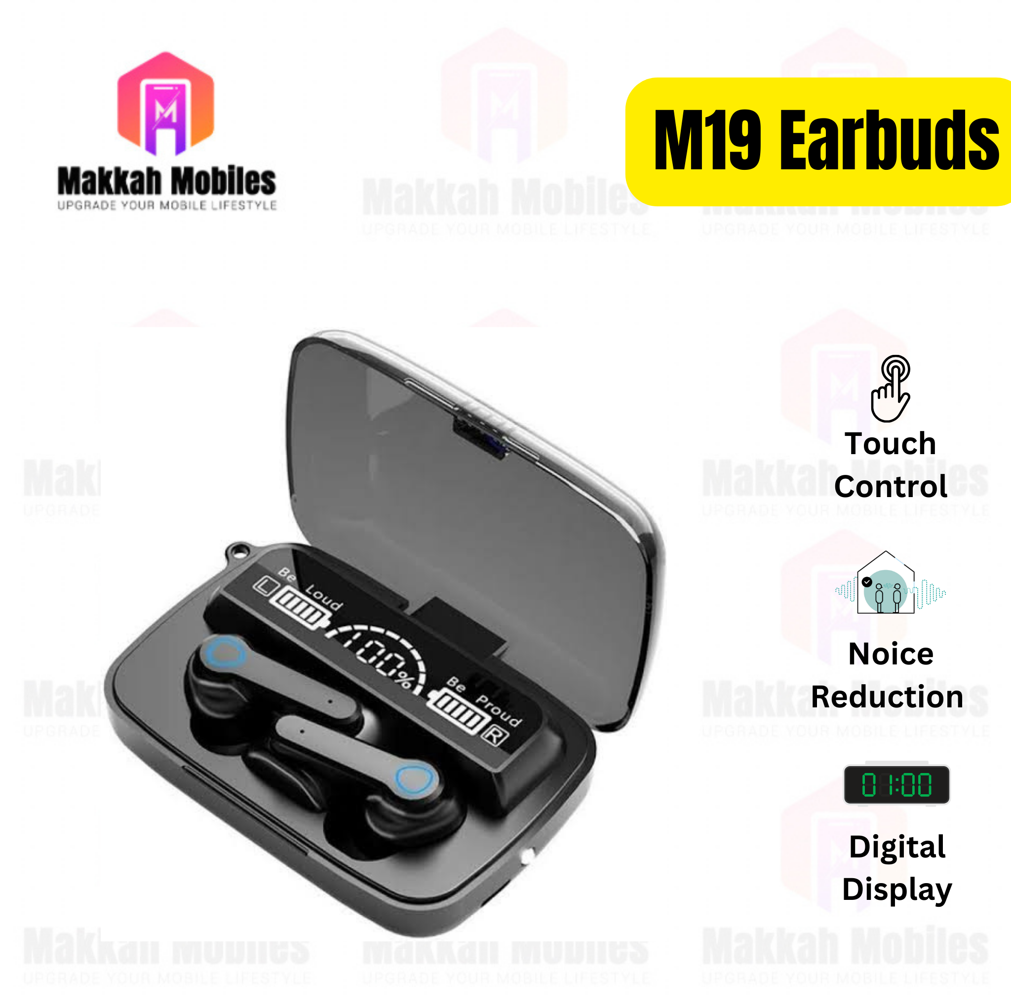 M19 TWS Earbuds Bluetooth Earphone