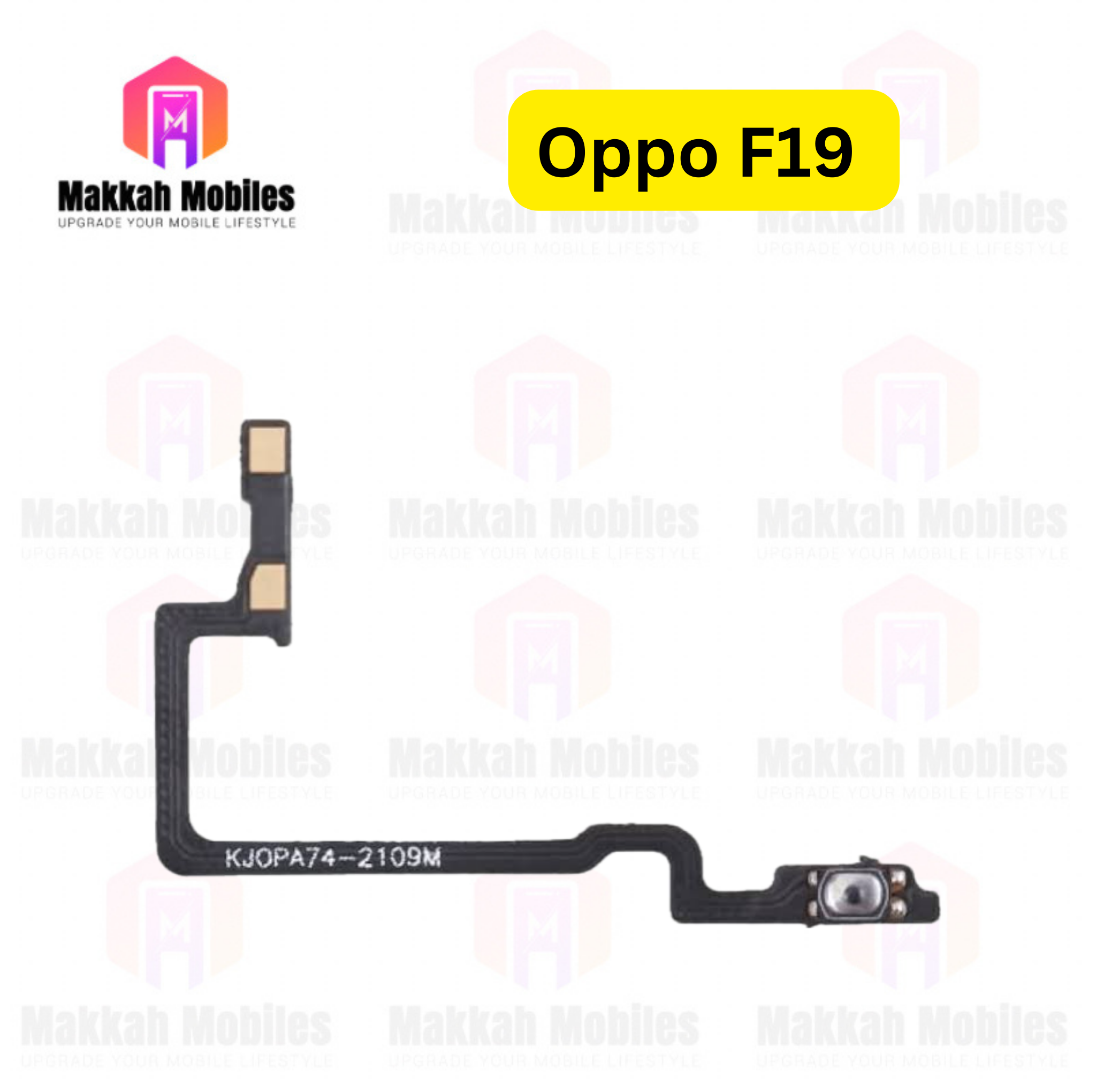 Oppo F19 Power Button On Off Strip Volume Flex