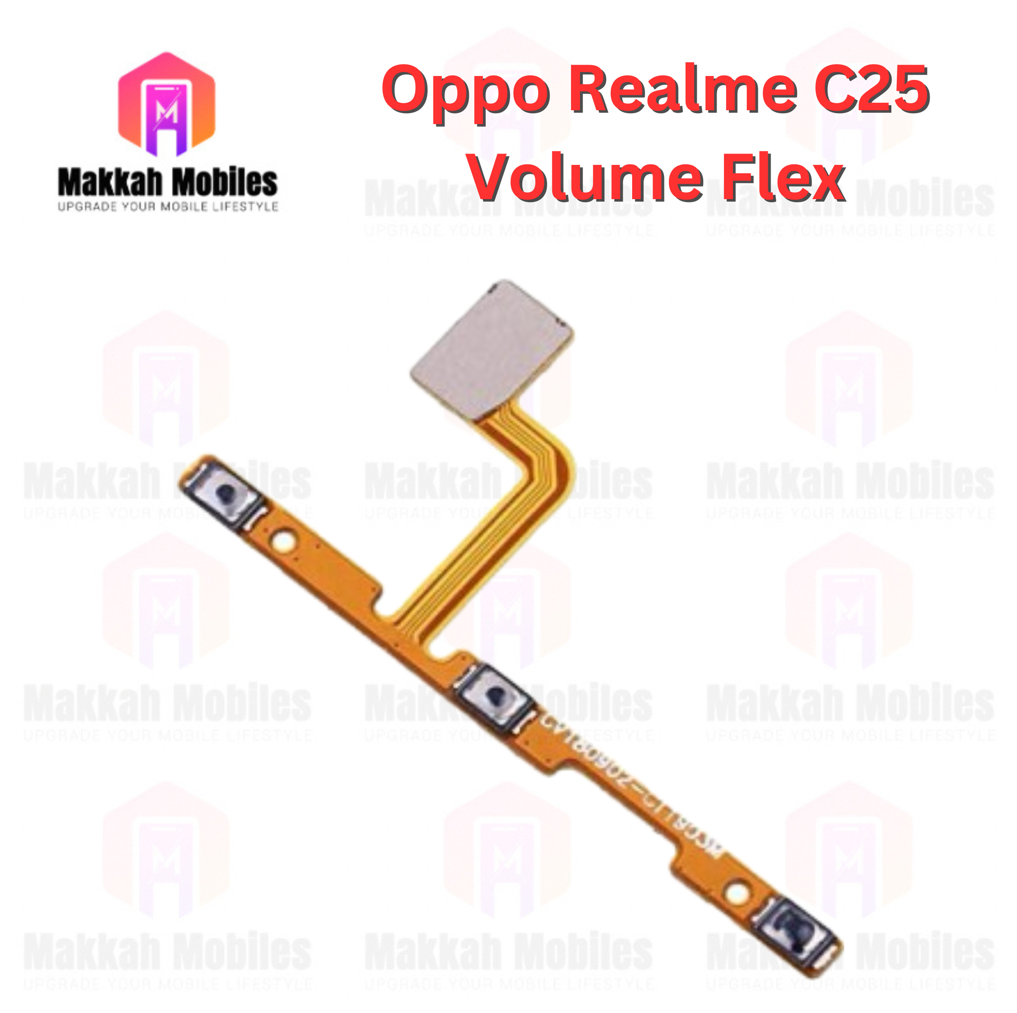 Oppo Realme C25 Volume Button Flex Power On Off Strip Replacement