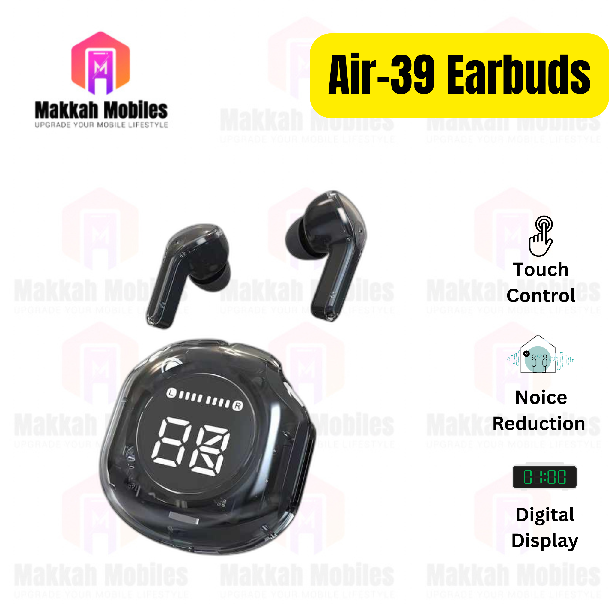 Air-39 Crystal Clear Sound Quality TWS Earbuds