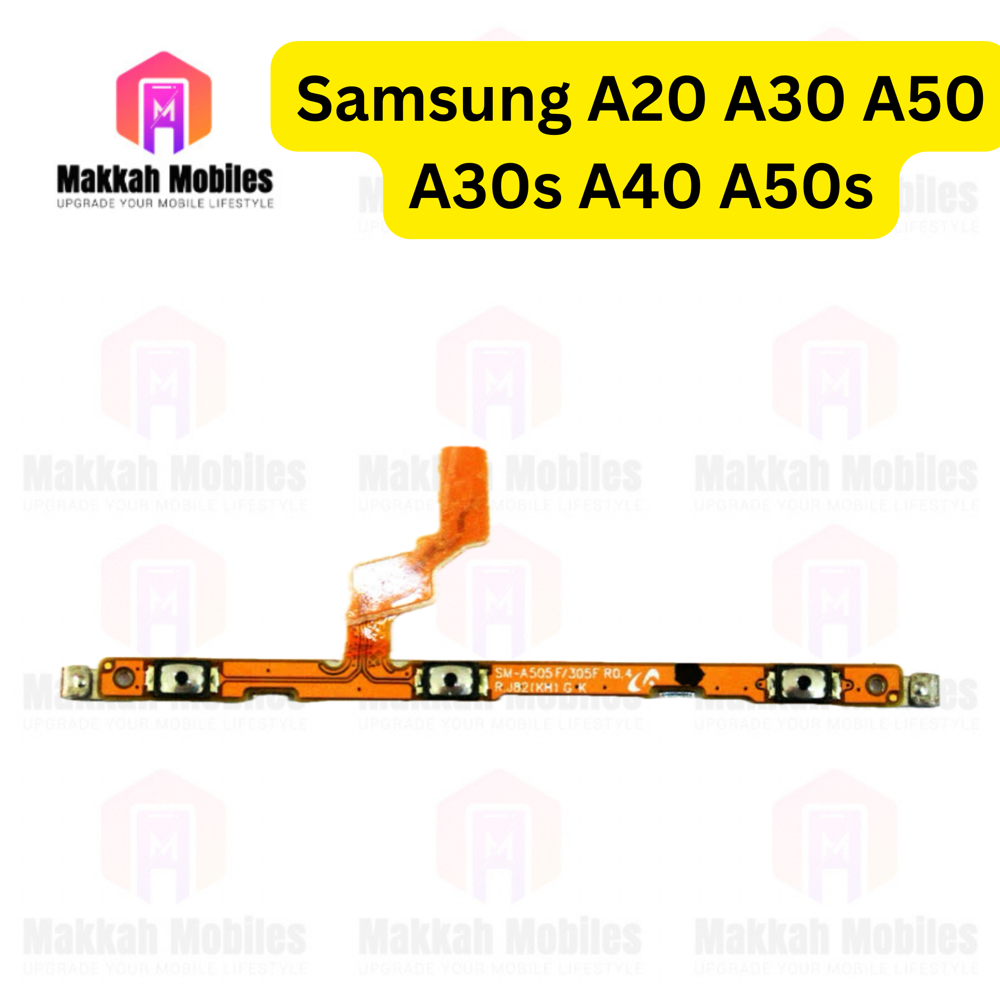 Samsung A20 A30 A50 A40 A50s A30s Power Button On Off Strip Volume Button Flex