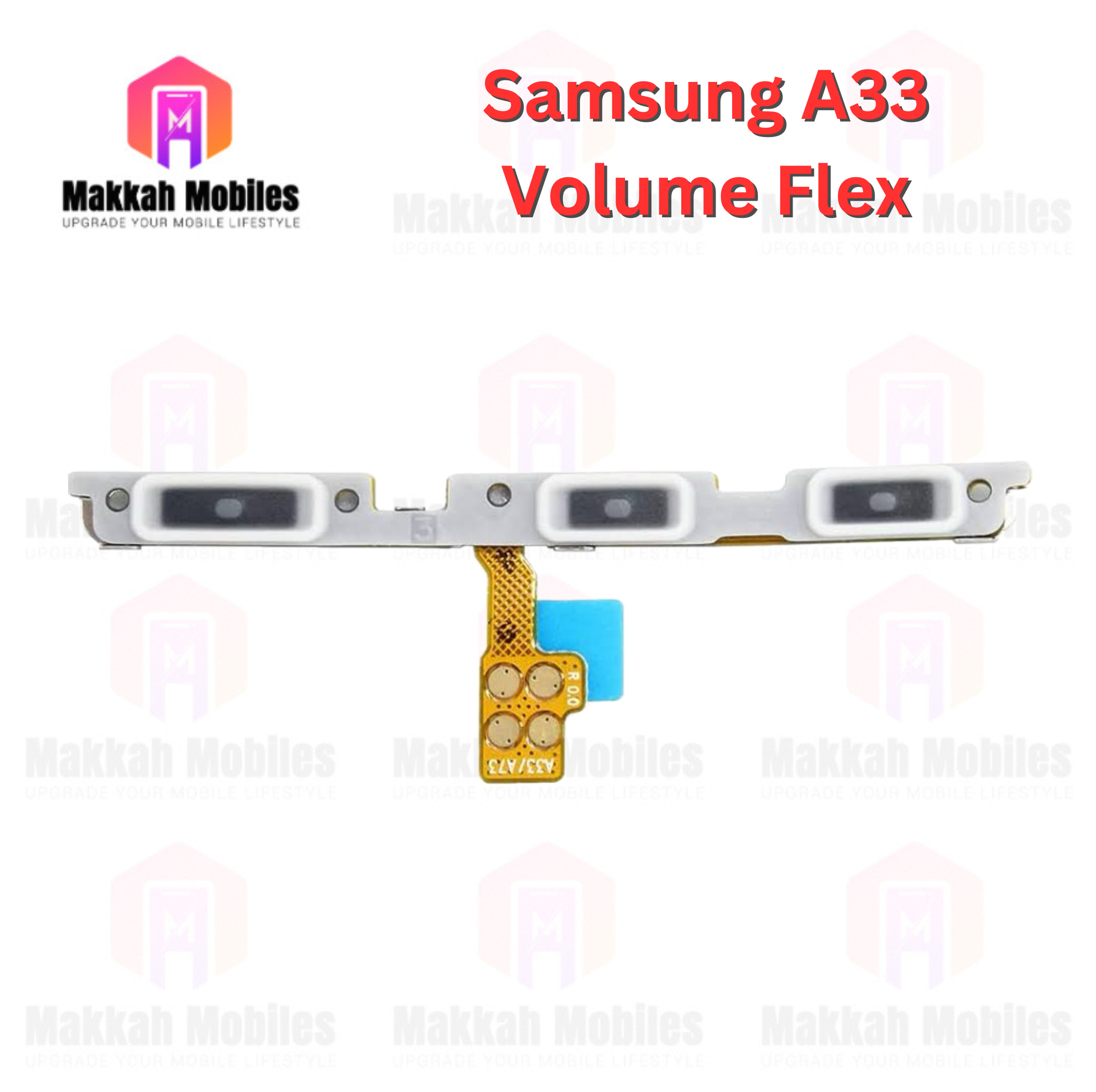 Samsung A33 Volume Button Flex Power On Off Strip Replacement