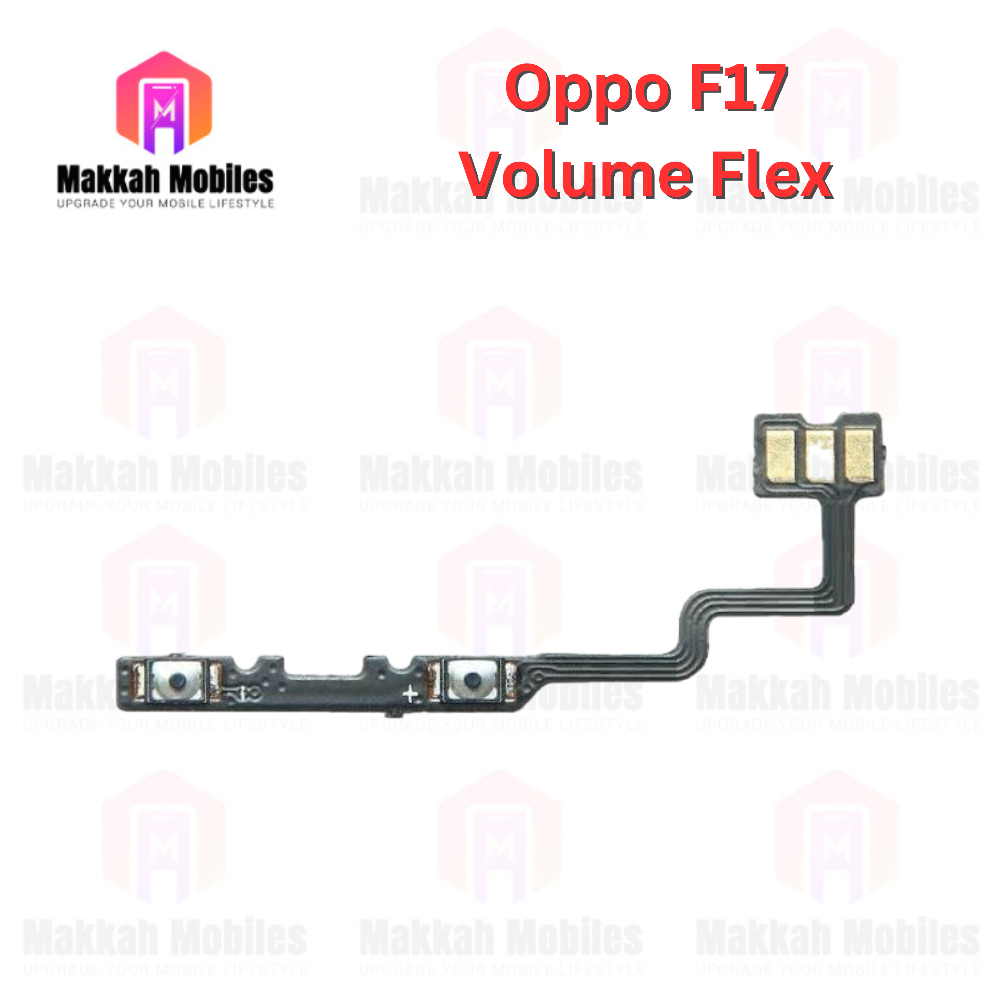 Oppo F17 Power Button On Off Strip Volume Button Flex Replacement