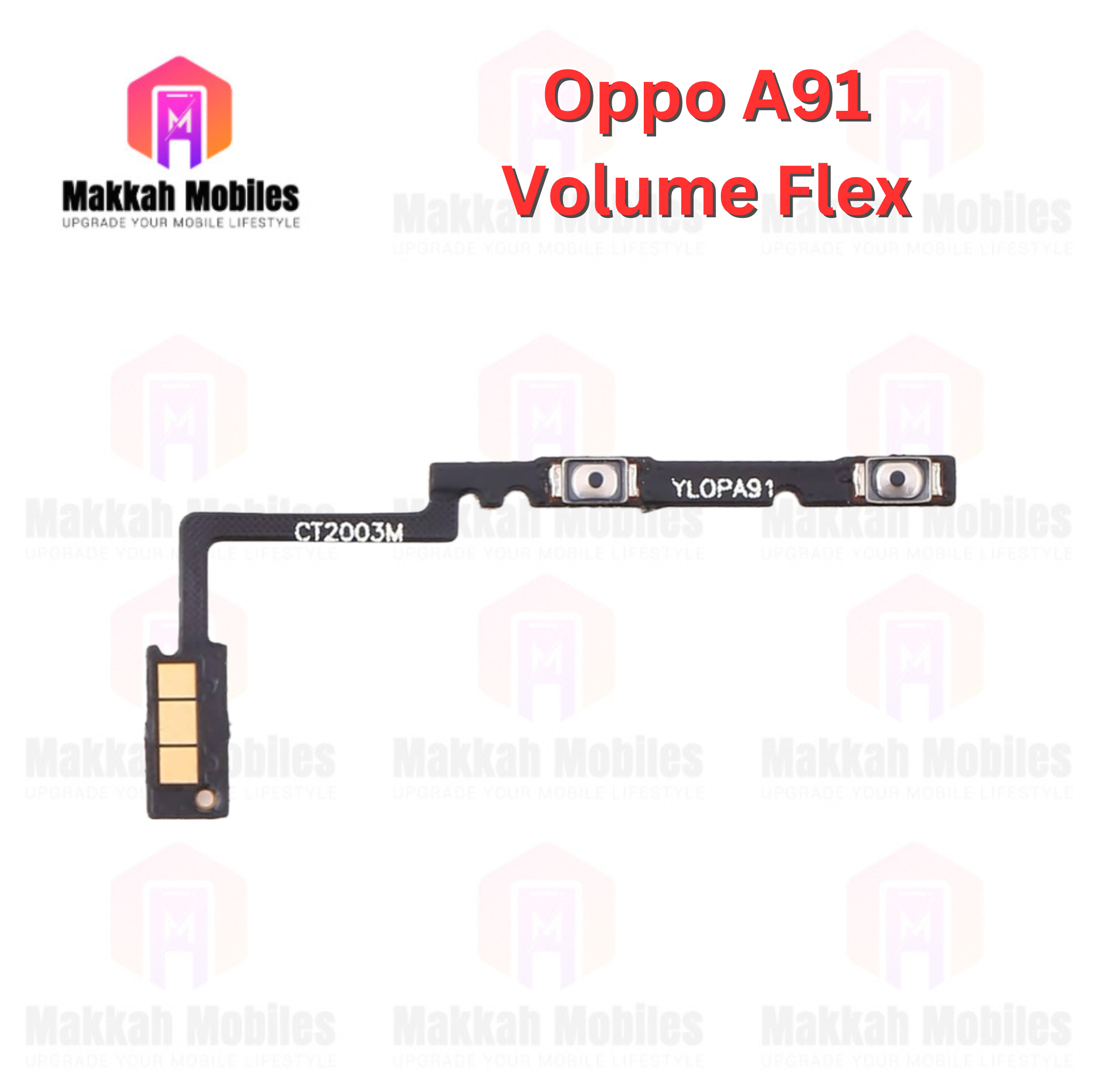 Oppo A91 Power Button On Off Strip Volume Button Flex Replacement