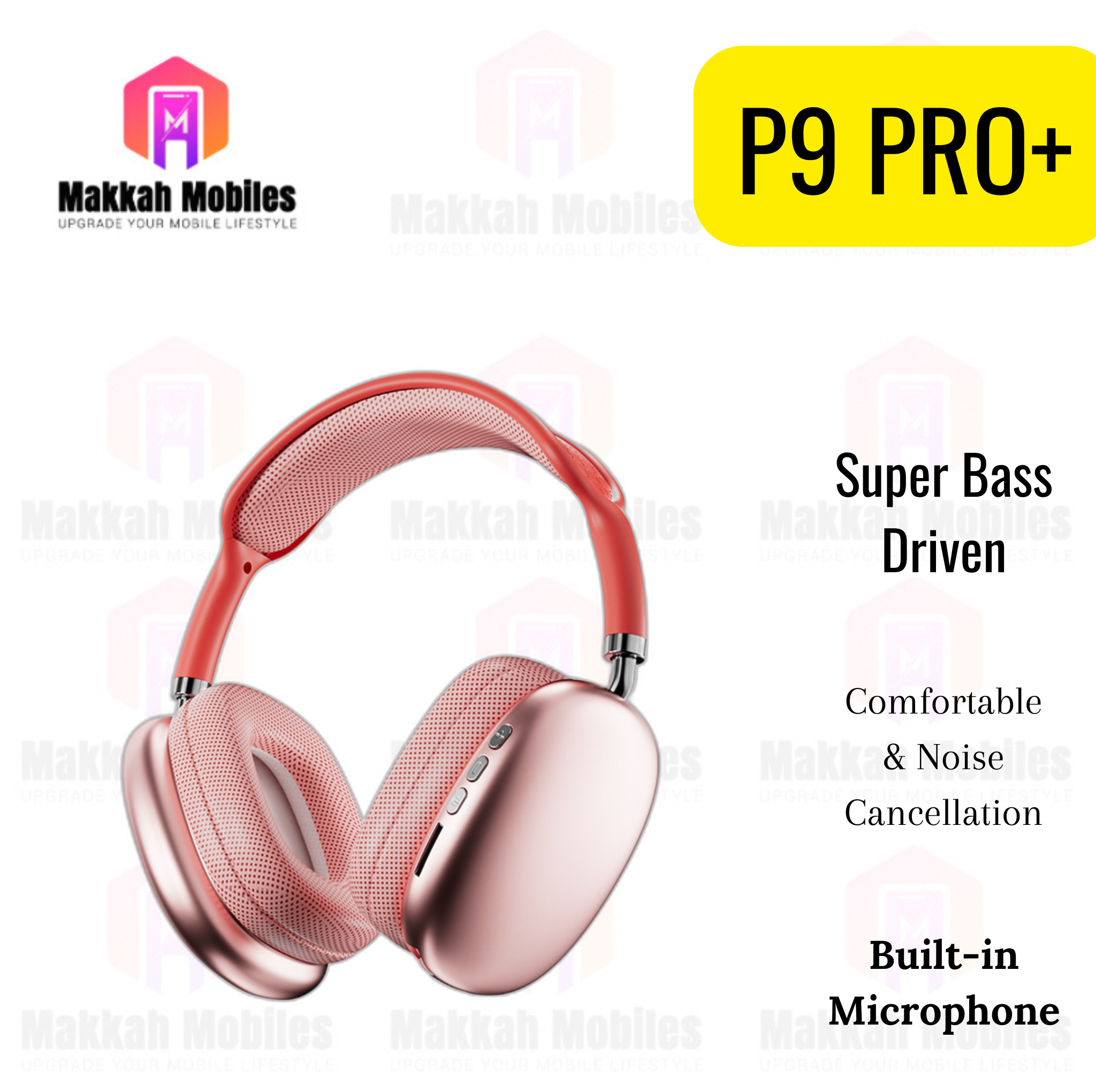 P9 Pro+ TWS Super Bass Noise Cancellation Headset